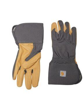Carhartt Rugged Flex Size Small Women's Synthetic Leather Hi Dex NWT Gravel